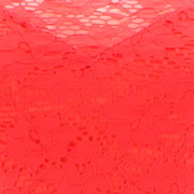Voir photo 4 de Robe en dentelle rouge - Femme - Morgan - Taille XS Robe en dentelle rouge - Femme - Morgan - Taille XS Très bon état - Vue 4 -